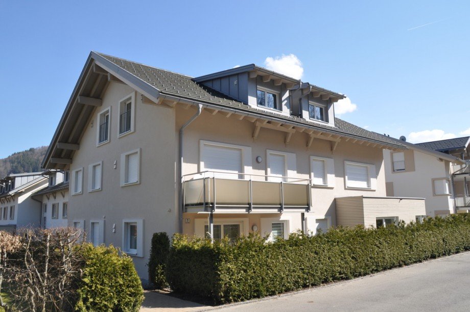 West Ansicht Dachgeschosswohnung Oberstaufen