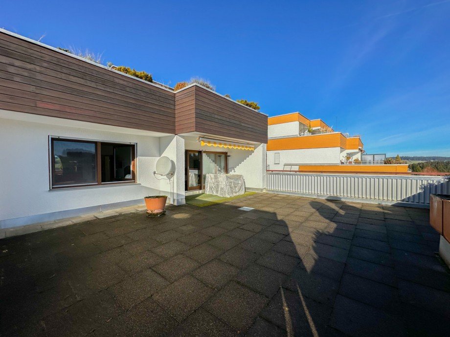 Terrasse Etagenwohnung Oberreute
