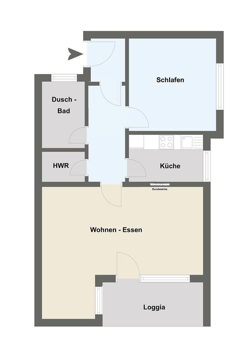 Grundriss Erdgeschosswohnung Lindau (Bodensee) / Aeschach