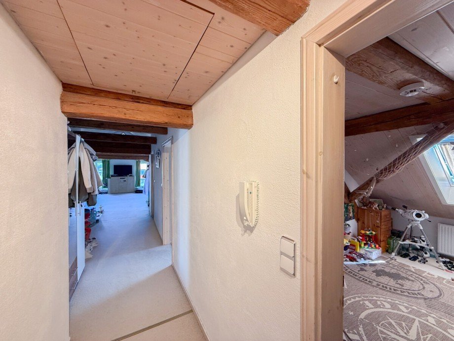 Wohnungseingang Dachgeschosswohnung Scheidegg / Lindenau