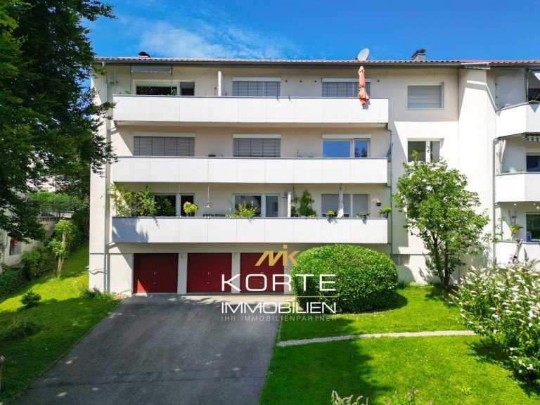 Au�enansicht Hof Lindau Etagenwohnung Rarit�t in Bad Schachen *Badstra�e* - gro�z�gige 3- Zimmer Wohnung mit Balkon & Garage