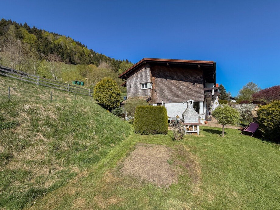 Garten Doppelhaush�lfte Oberstaufen / Wiedemannsdorf