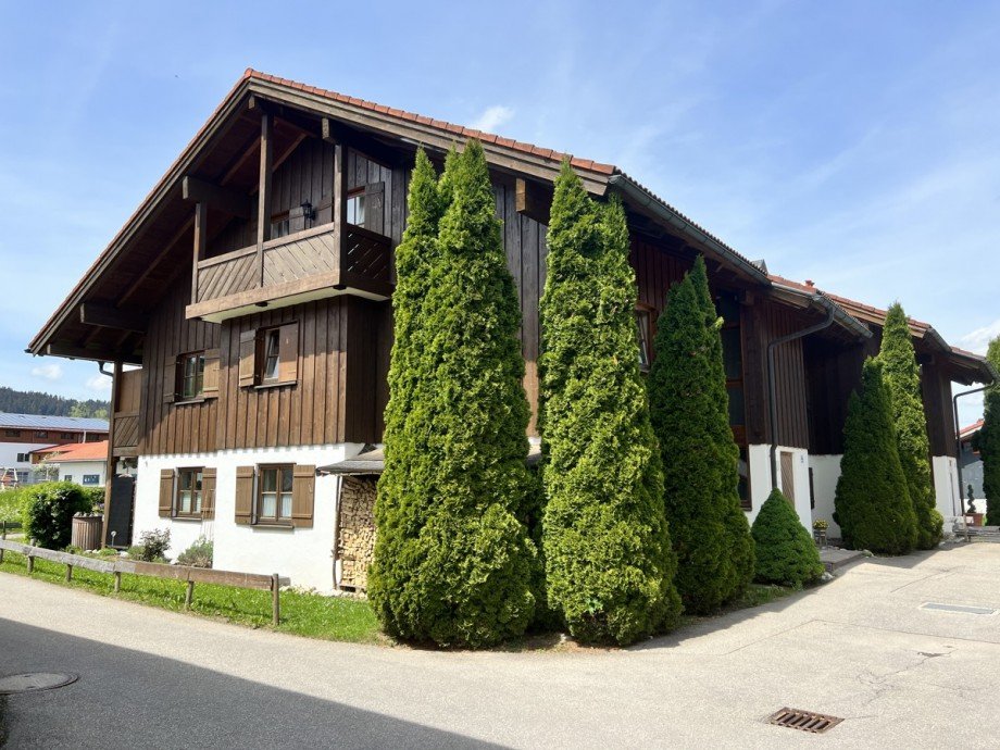 S�d - Ost Ansicht Dachgeschosswohnung Oberstaufen