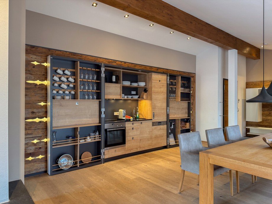 Einbauk�che Dachgeschosswohnung Oberstaufen
