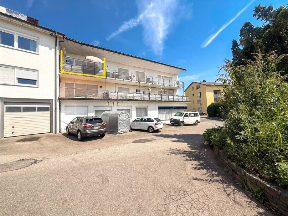 Hausansicht Etagenwohnung Lindau