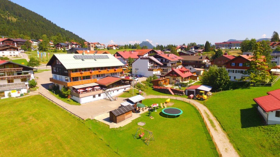 Hausansicht Hotels Oberjoch