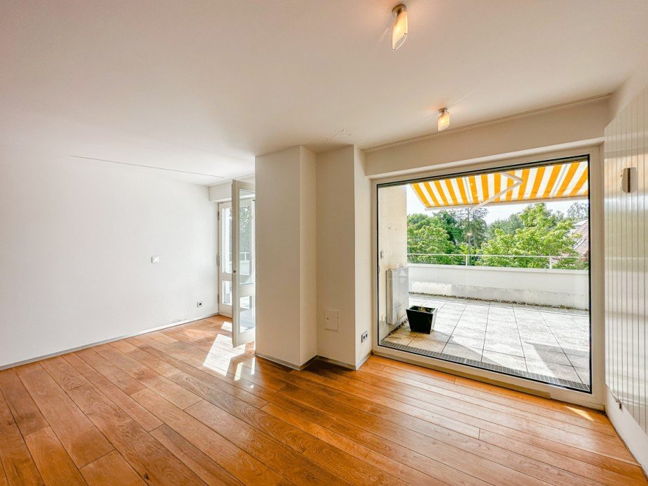 Wohnzimmer Penthousewohnung M�nchen / Nymphenburg