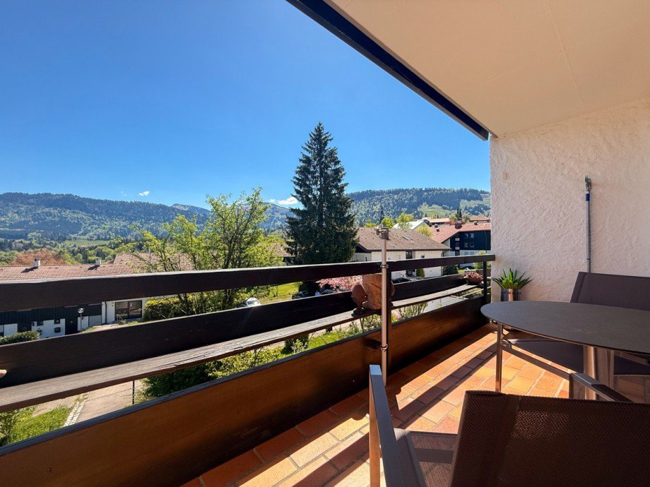 Balkon Etagenwohnung Oberstaufen / Steibis