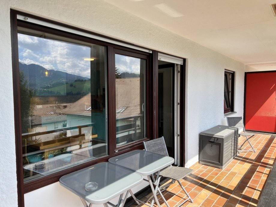 Balkon 8,5 m Etagenwohnung Oberstaufen / Steibis