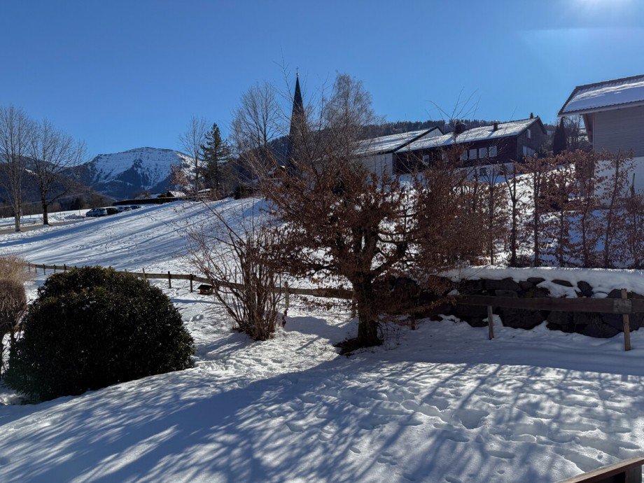 Ausblick Etagenwohnung Oberstaufen / Steibis