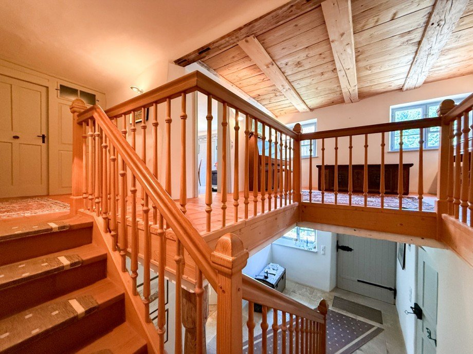 Treppenhaus OG Bauernhaus Oberg�nzburg