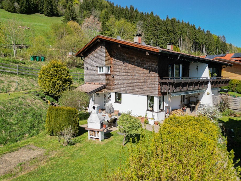 Hausansicht Doppelhaush�lfte Oberstaufen / Wiedemannsdorf