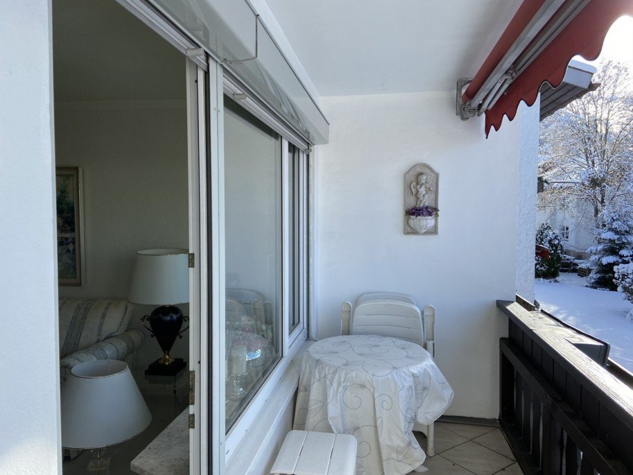 S�dbalkon 2 Markisen Etagenwohnung Oberstaufen
