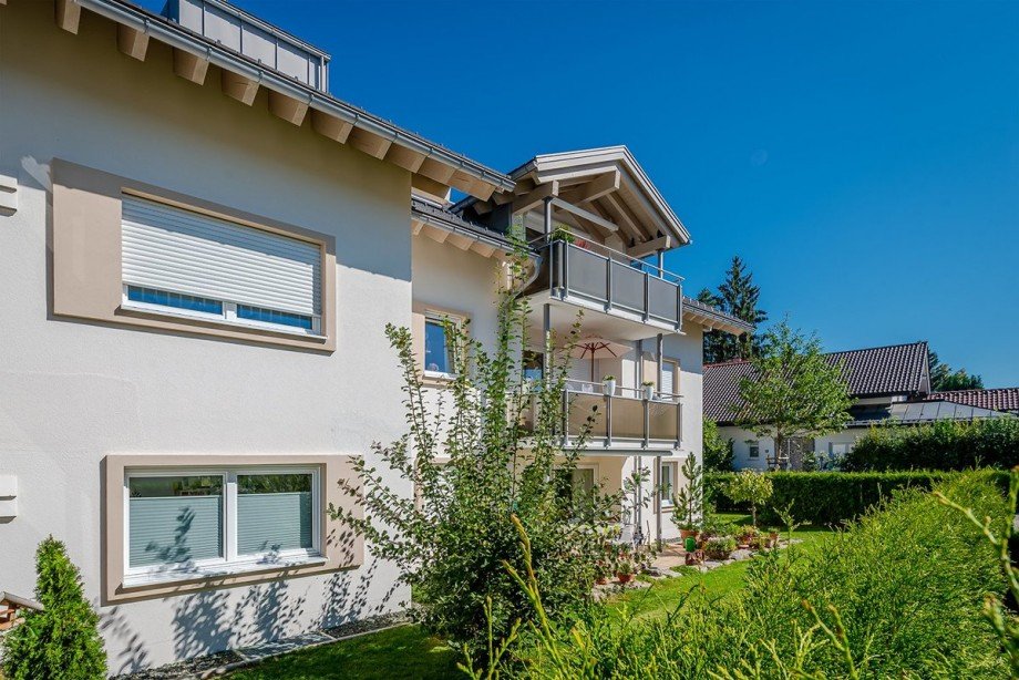 Au�enansicht Dachgeschosswohnung Oberstaufen