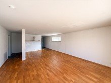 Wohn/Ess/Kochbereich Exklusive Erdgeschosswohnung mit Sonnenterrasse in Simmerberg im Allg�u - modern und barrierefrei