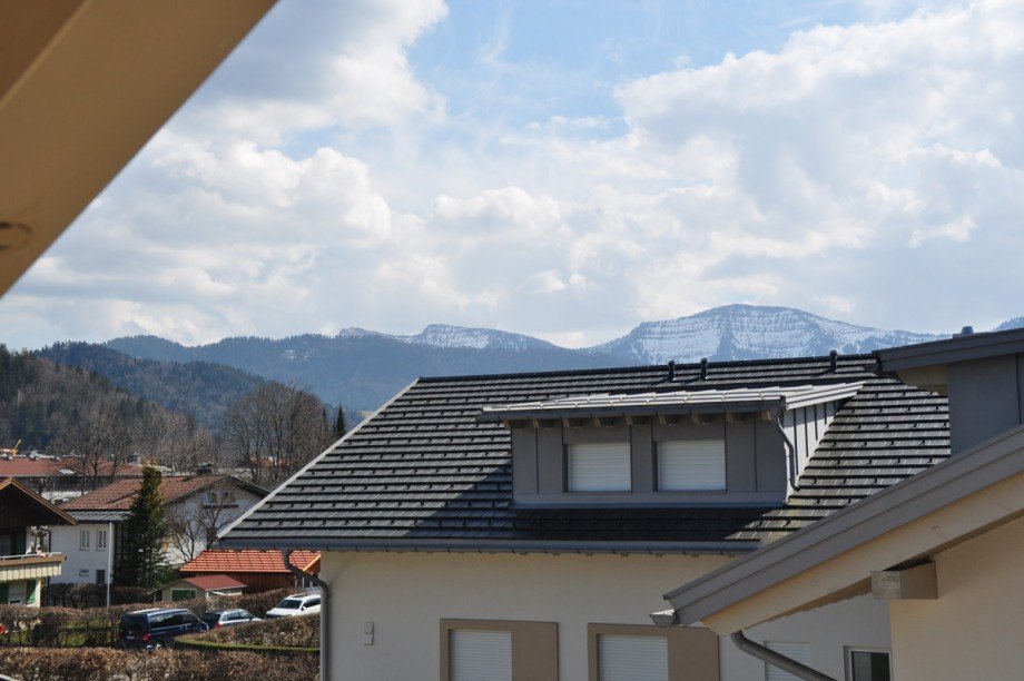 Ausicht S�DEN Dachgeschosswohnung Oberstaufen
