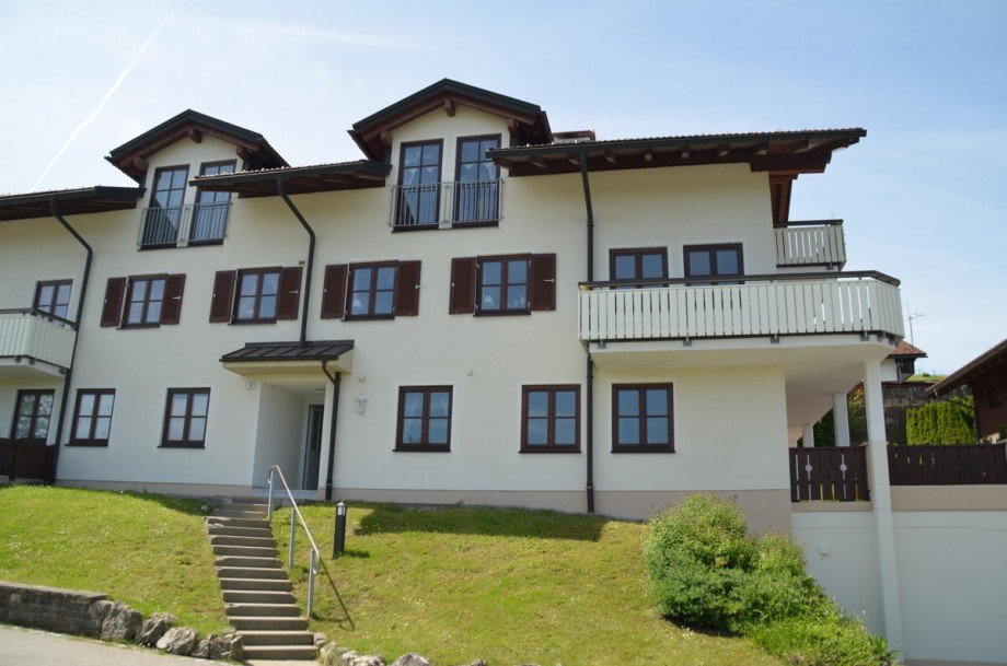 Ansicht Strasse Erdgeschosswohnung Oberstaufen / Steibis