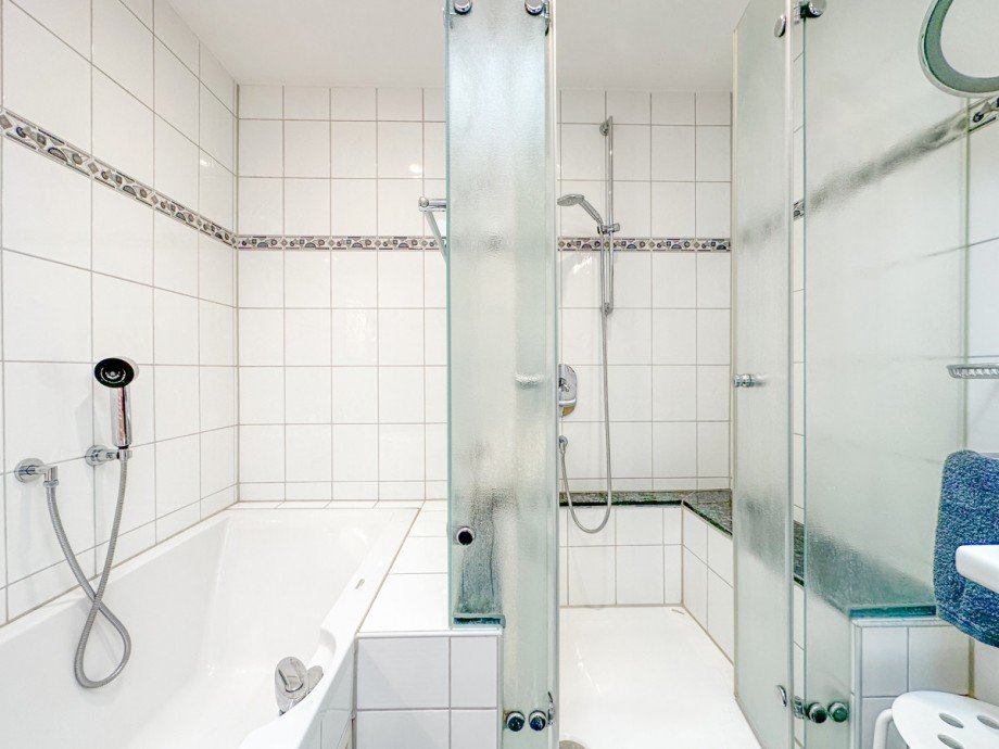 Badezimmer Dachgeschosswohnung Oberstaufen