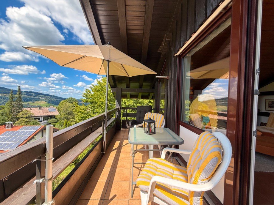 Balkon Etagenwohnung Oberstaufen / Steibis