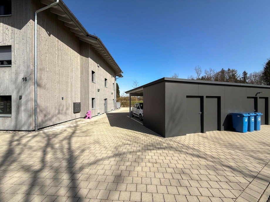 Hausansicht Erdgeschosswohnung Opfenbach