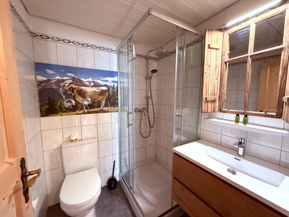 Badezimmer Erdgeschosswohnung Oberstaufen-Weissach