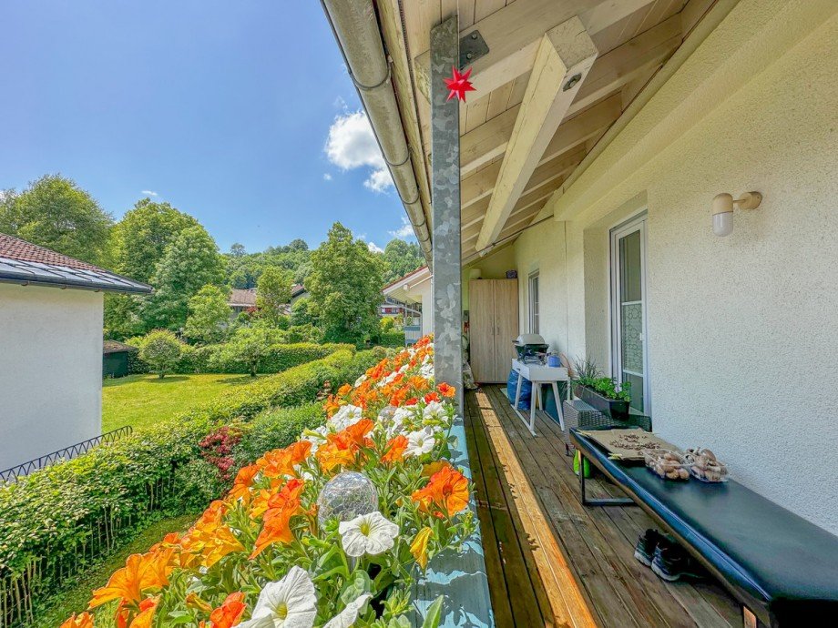 Balkon Maisonettewohnung Oberstaufen