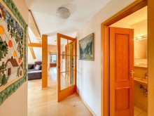 Flurbereich Gepflegte 3-Zimmerwohnung mit Bergpanorama 
 in zentraler Lage von
  Oberstaufen im Allg�u