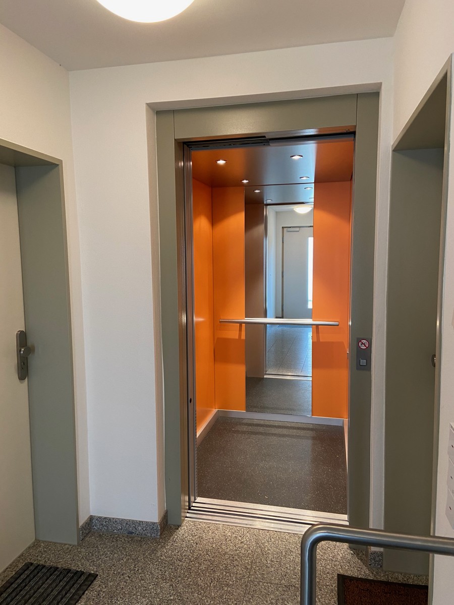Aufzug Dachgeschosswohnung Oberstaufen