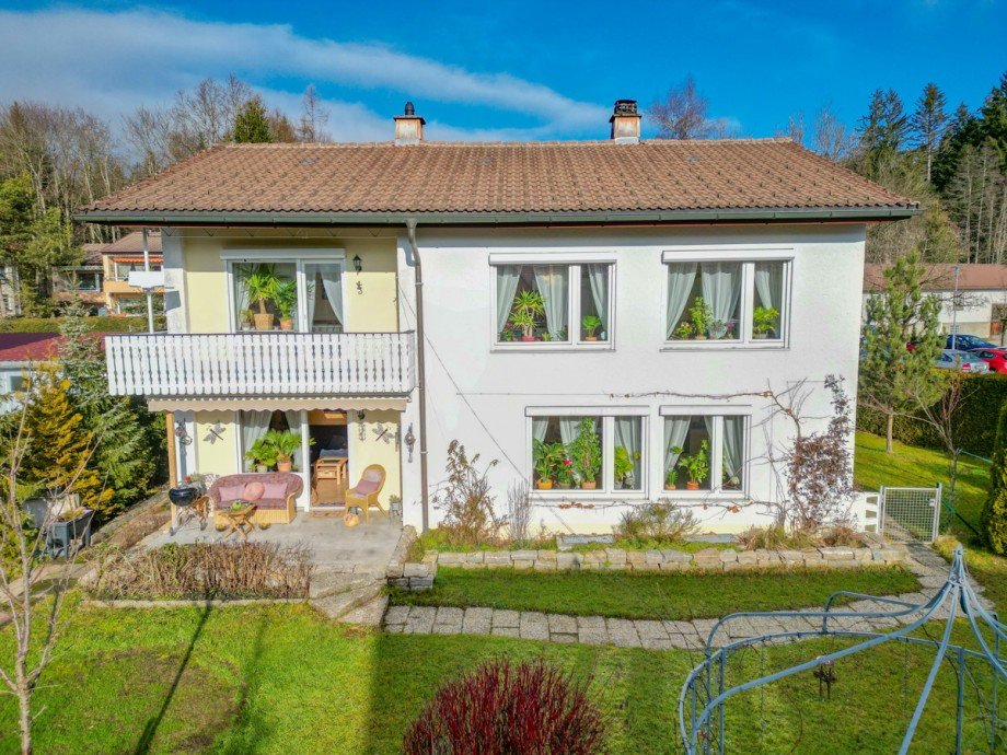 Ansicht Wohnhaus Einfamilienhaus Lindenberg im Allg�u