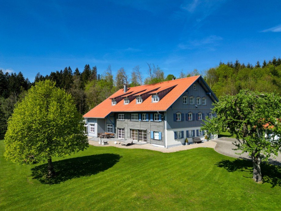 Hausansicht Bauernhaus Isny im Allg�u