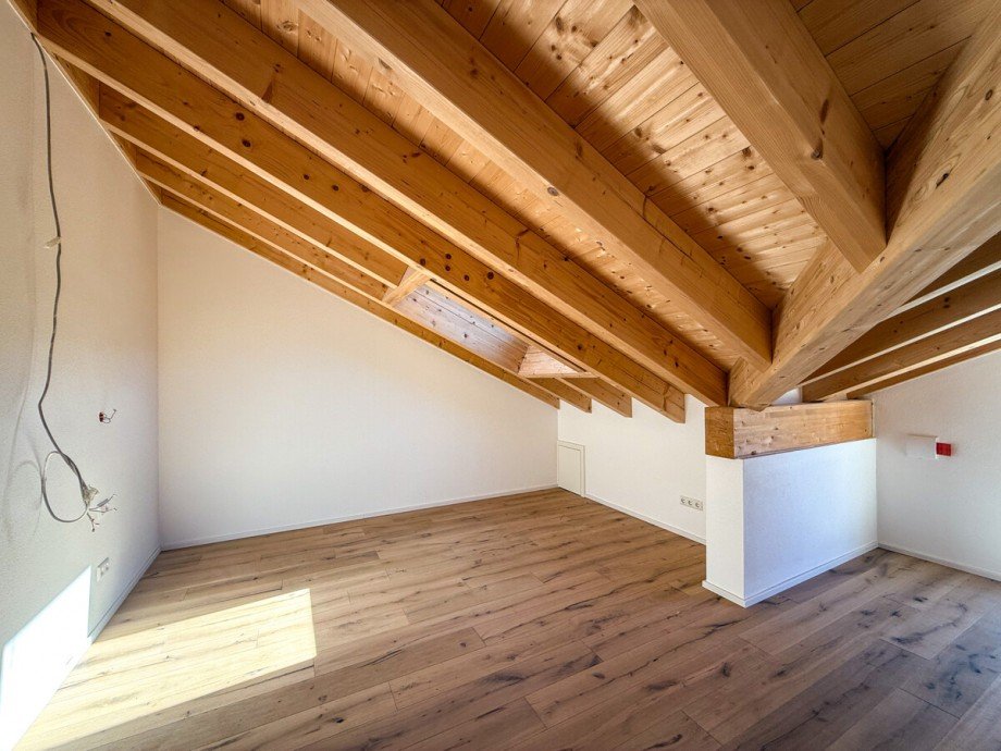 Schlafzimmer Dachgeschosswohnung Oberstaufen / Wiedemannsdorf