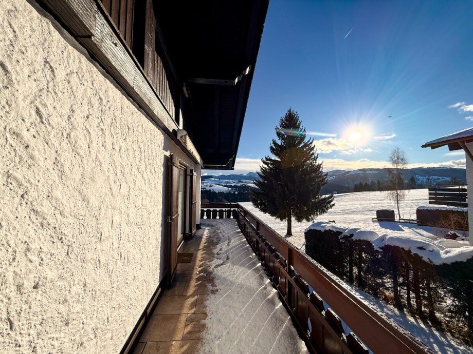 Westbalkon Maisonettewohnung Oberreute