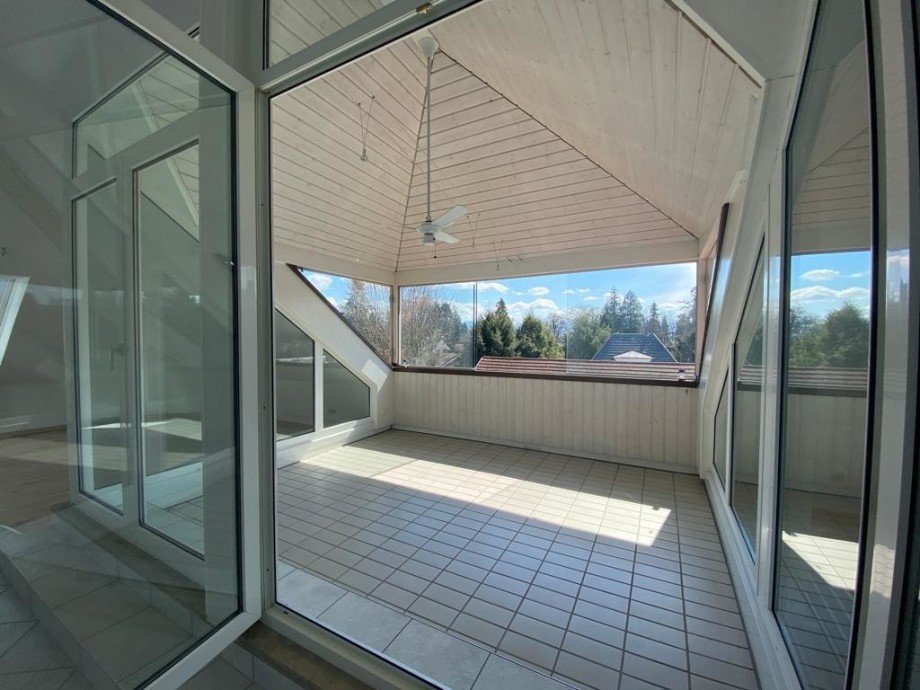 verglaste Loggia Dachgeschosswohnung Lindau (Bodensee)