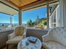 Wohnzimmer Exklusive Villa mit Bergpanorama und Innenpool 
 in Scheidegg / Lindenau im Allg�u