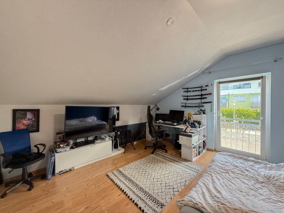 Schlafzimmer 1 Einfamilienhaus Weiler-Simmerberg / Simmerberg