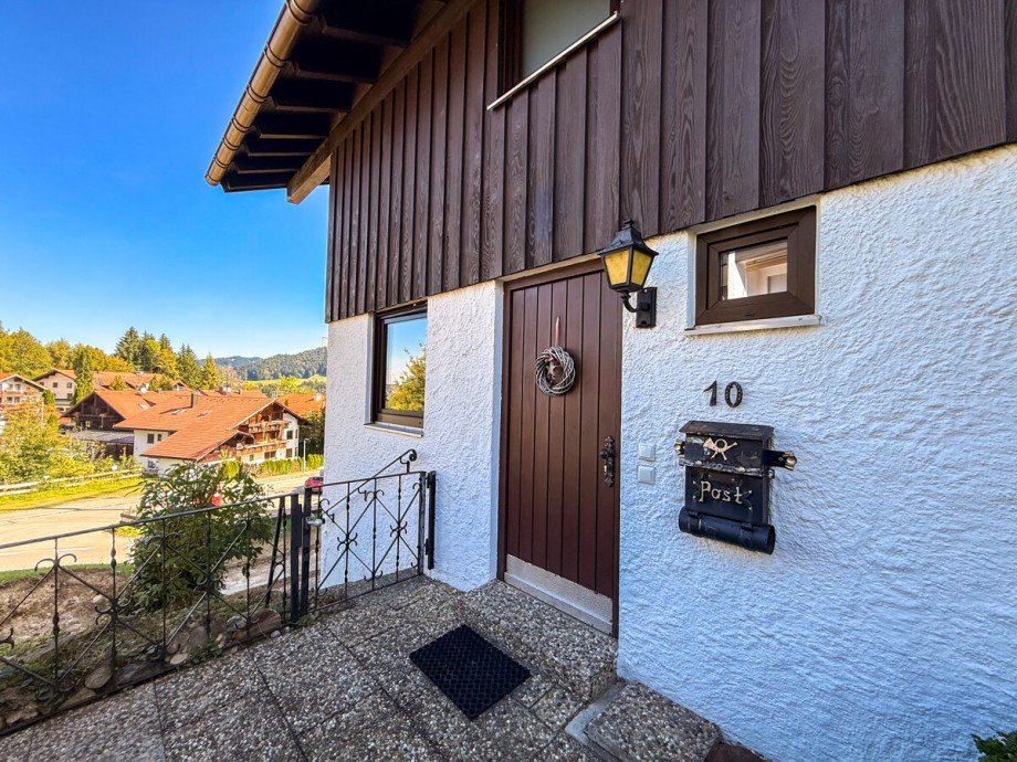 Eingangsbereich Maisonettewohnung Oberstaufen / Steibis