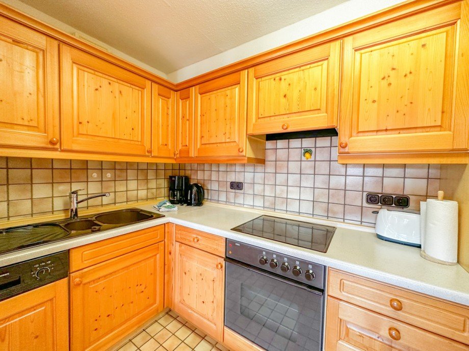 Einbauk�che Dachgeschosswohnung Oberstaufen