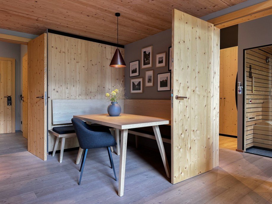 Essbereich Maisonettewohnung Schruns