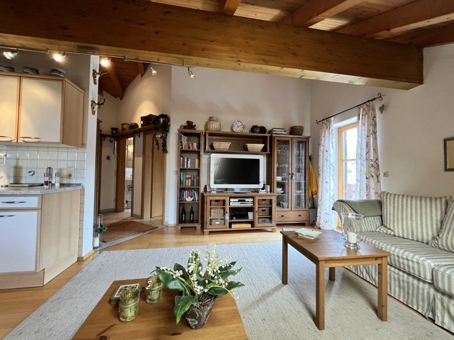 Wohnbereich Dachgeschosswohnung Oberstaufen