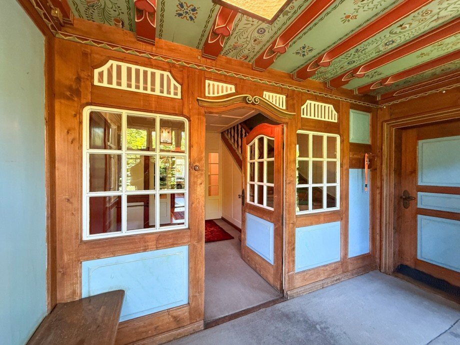 Eingangsbereich Villa Oberstaufen / Wei�ach