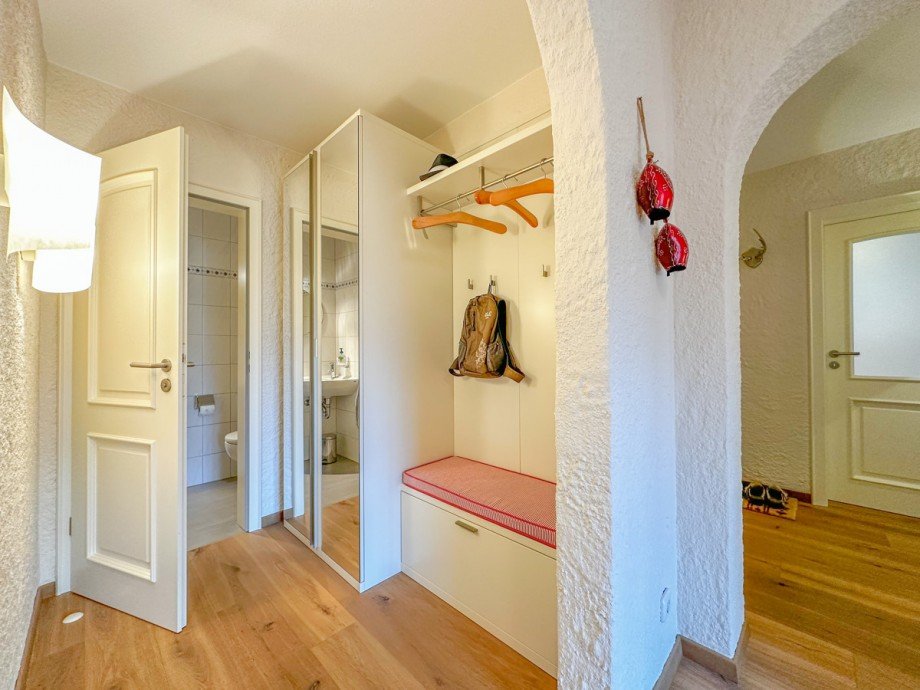 Garderobe mit separatem WC Etagenwohnung Fischen im Allg�u / Langenwang