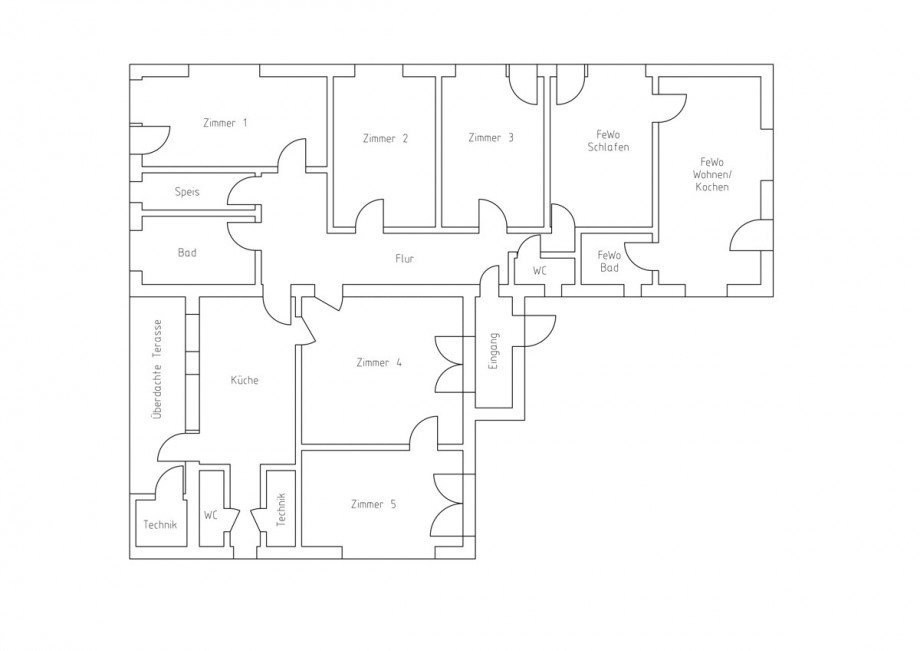Grundriss Bungalow Oberreute / Hinterschweinh�f