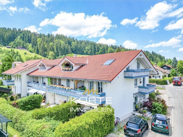  Oberstaufen Maisonettewohnung Alpenblick:Ger�umige 5-Zimmer Maisonettewohnung in bester Lage von Oberstaufen / Allg�u