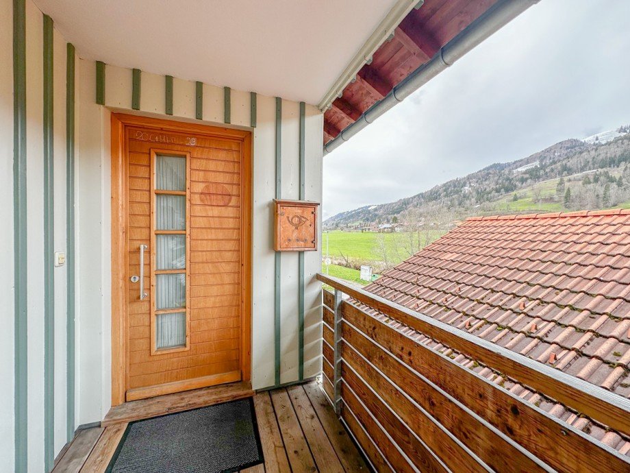 Eingangst�r Maisonettewohnung Oberstaufen / Konstanzer