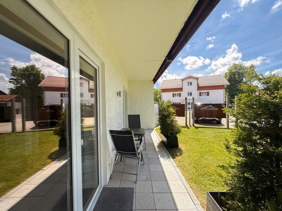 Terrasse Erdgeschosswohnung Oberstaufen / Kalzhofen