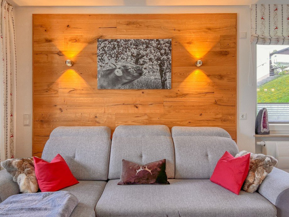 Wohnzimmer Etagenwohnung Oberreute