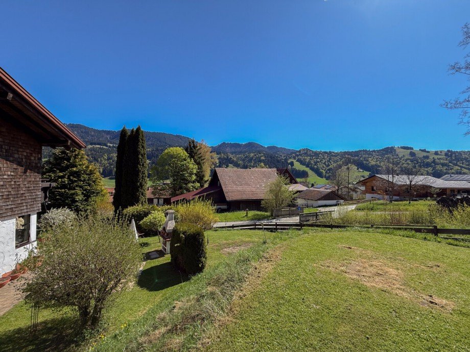 Garten Doppelhaush�lfte Oberstaufen / Wiedemannsdorf