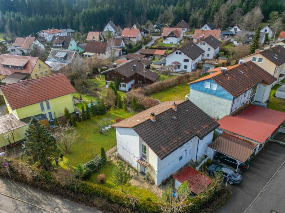Ansicht Wohnhaus Einfamilienhaus Lindenberg im Allg�u