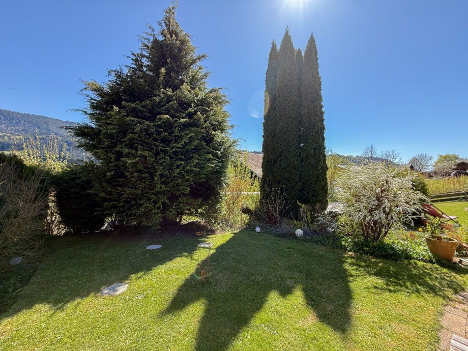 Garten Doppelhaush�lfte Oberstaufen / Wiedemannsdorf