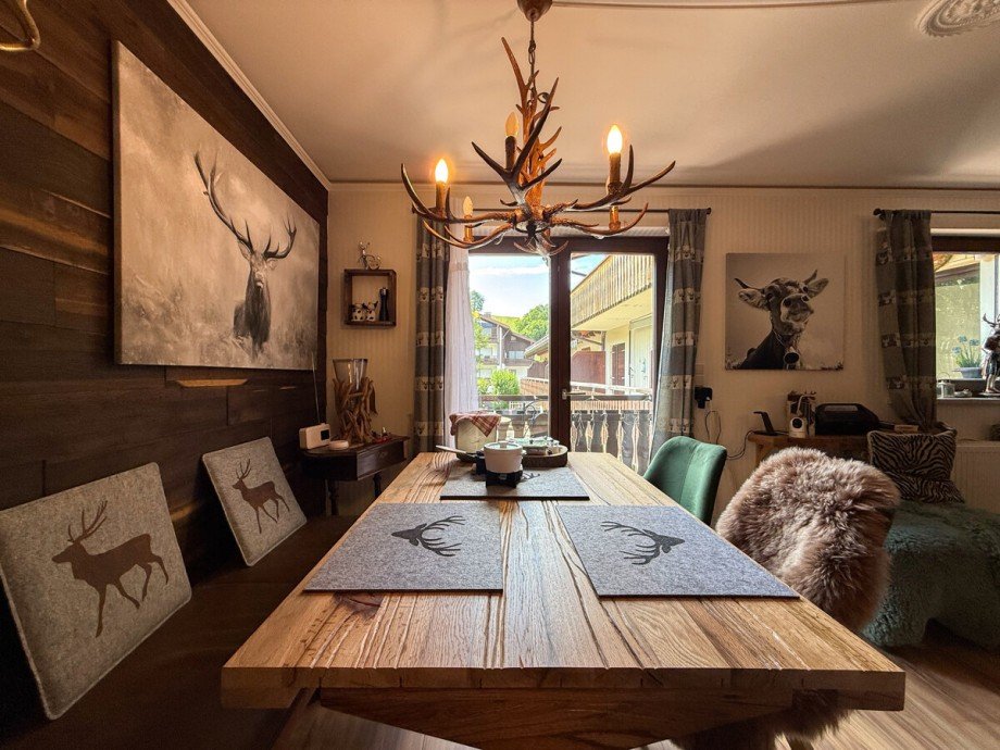 Essbereich Etagenwohnung Oberstaufen / Steibis